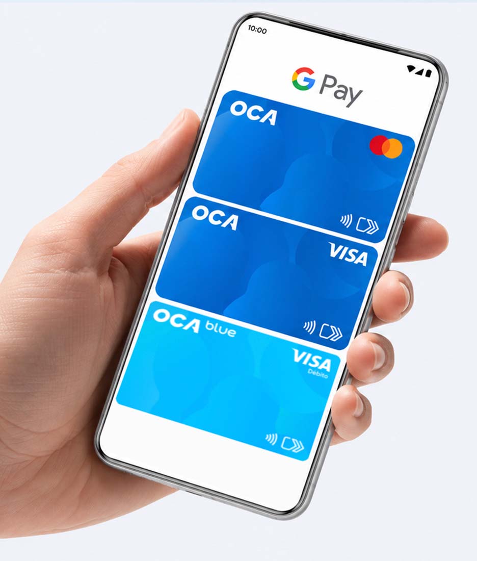 Imagen de la interface de Google Pay